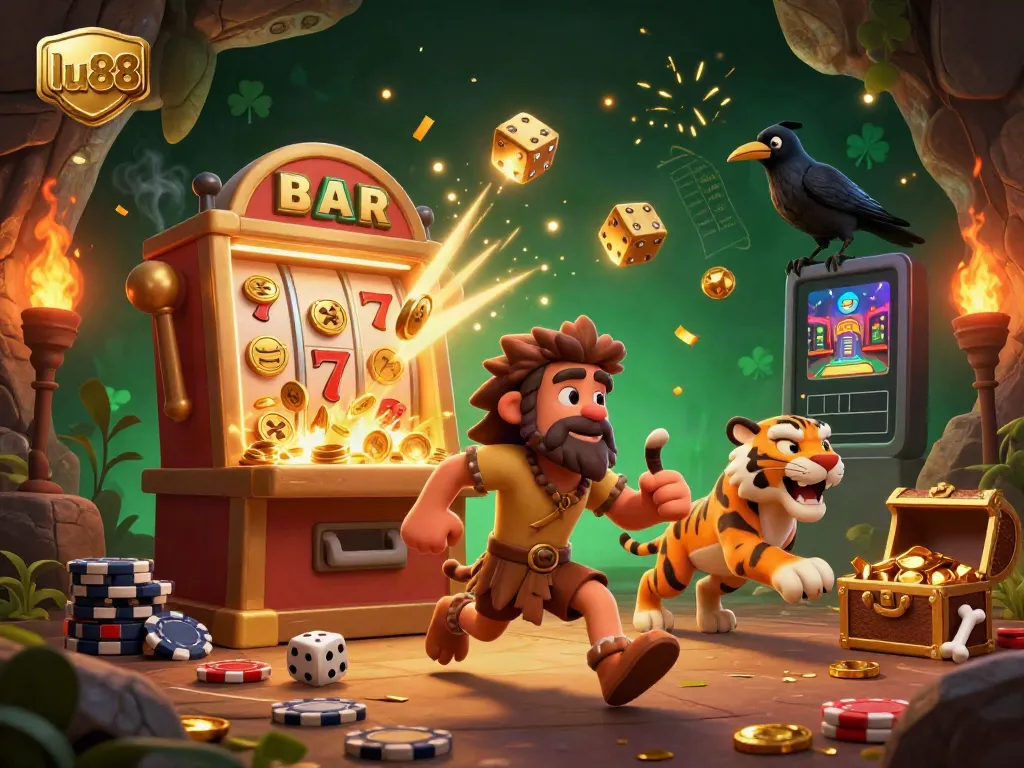 Experience thrilling gaming at lu88, where prehistoric fun meets vibrant casino excitement!